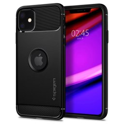 Гръб Spigen Rugged Armor iPhone 11 6.1 - Черен