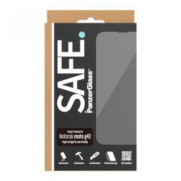 Стъклен протектор Safe за Motorola Moto G42 CaseFriendly - Черен