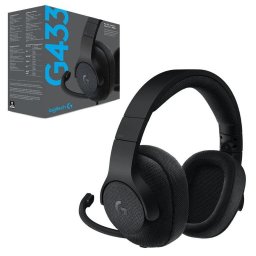 Logitech G433, 7.1 DTS, Gaming Headset, Black [981-000668] (безплатна доставка)
