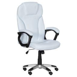 Президентски офис стол Memo 6514 - бял