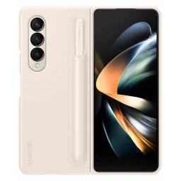 Оригинален гръб Samsung Silicone Grip Cover за Samsung Galaxy Z Fold 4 - Sand, EF-OF93PCUE