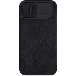 Калъф Nillkin Qin Pro за iPhone 14 Plus - Черен