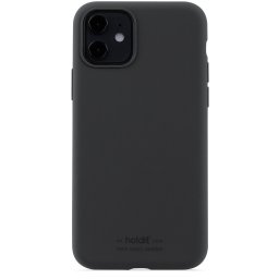Гръб Holdit Silicone Case за iPhone 11 - Черен