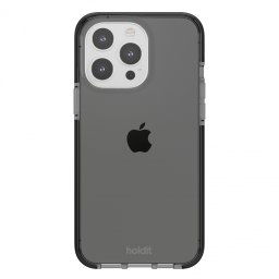 Гръб Holdit Seethru Case за iPhone 14 Pro Max - Черен