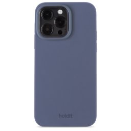 Гръб Holdit Silicone Case за iPhone 14 ProMax - Син
