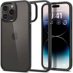 Гръб Spigen Ultra Hybrid за iPhone 14 Pro Max - Черен