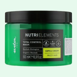 Parisienne Italia Изглаждаща маска за непокорна коса 500 мл. Evelon Pro Nutri Elements Total Control Smoothing Mask