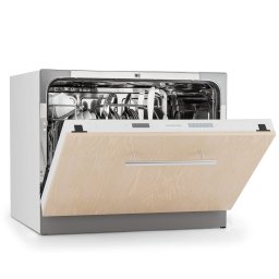 Klarstein Havasia Flow UV 6 Secret, съдомиялна машина за вграждане, UV светлина, 6 програми (DSM-Havasia-Secret-6)