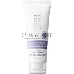 Philip Kingsley Шампоан за интензивно неутрализиране на жълти нюанси 75 мл. Pure Blonde Booster Colour-Correcting Weekly Shampoo