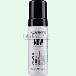 Selective Professional Екологичен пяна за обем на къдрава коса 150 мл. Now Curl Power Circle Mousse