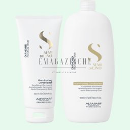 Alfaparf Балсам с ленено семе за защита и блясък 200/1000 мл. SDL Diamond Illuminating Conditioner