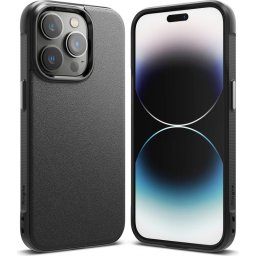 Силиконов калъф кейс RINGKE ONYX за iPhone 14 Pro, Черен