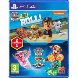 Комплект Paw Patrol On a Roll + Paw Patrol Mighty Pups Save Adventure Bay PS4