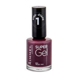 Rimmel London Super Gel STEP1 гел лак за нокти 12 ml нюанс 054 Trust You