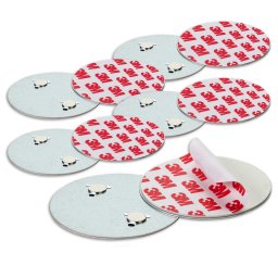 SHD by oneConcept Magnetic mount, Магнитен държач за димни детектори от Ø 7 cm, самозалепващ се (RM.MG70-5er)