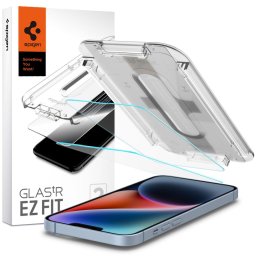 Стъклен протектор Spigen GLAS.tR ez Fit Apple iPhone 13 / 13 Pro / 14 - 2 бр
