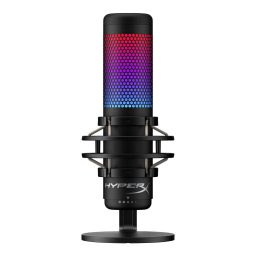 HyperX QuadCast S RGB Streaming Microphone, Black [4P5P7AA] (безплатна доставка)