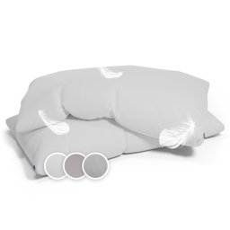 Sleepwise Soft Wonder-Edition, калъфки за възглавници, комплект от 2 броя, 40 × 80 см, микрофибър (7U-ZVBK-P7QF)