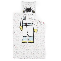 Sleepwise Soft Wonder Kids-Edition, спално бельо, 140 x 200 см, 65 x 65 см, дишащо, микровлакно (BED1-SoftwK140x200-A)
