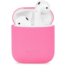Калъф Holdit Silicone Case за AirPods 1/2 - Розов