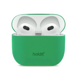 Калъф Holdit Silicone Case за AirPods 3 - Зелен
