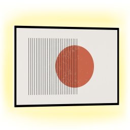 Klarstein Mojave 750 смарт отоплителен уред 2 в 1 Инфрачервн конвектор 85х60см 750 W RGB осветление (HTR10-MojaveS750Geo)