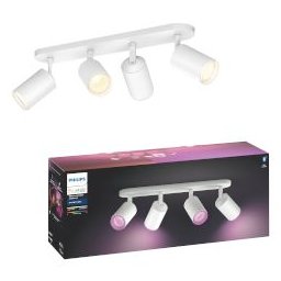 Hue Fugato Quadruple Spotlight White
