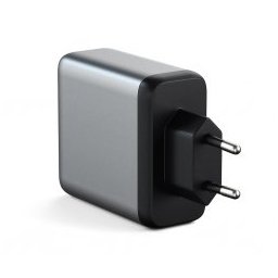 USB-C PD GAN Wall Charger 100W Space Grey