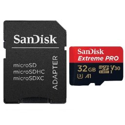 Extreme Pro micro SDHC 32GB + SD Adapter + Rescue Pro Deluxe 100MB/s A1 C10 V30 UHS-I U3