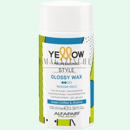 Alfaparf Yellow Вакса за блясък със средна фиксация 100 мл. Style Glossy Wax