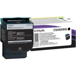Консуматив Lexmark C544, X544 Black Extra High Yield Return Programme Toner Cartridge (6K)