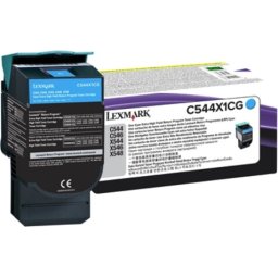 Консуматив Lexmark C544, X544 Cyan Extra High Yield Return Programme Toner Cartridge (4K)