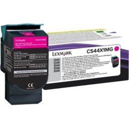 Консуматив Lexmark C544, X544 Magenta Extra High Yield Return Programme Toner Cartridge (4K)