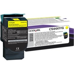 Консуматив Lexmark C544, X544 Yellow Extra High Yield Return Programme Toner Cartridge (4K)