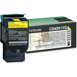 Консуматив Lexmark C54x, X54x Yellow High Yield Return Programme Toner Cartridge (2K)