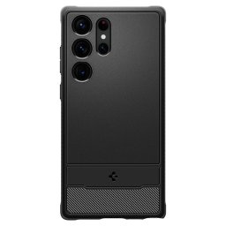 Гръб Spigen Rugged Armor за Samsung Galaxy S23 Ultra - Черен