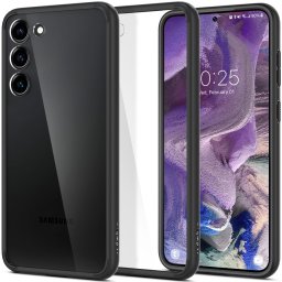 Калъф Spigen Ultra Hybrid за Samsung Galaxy S23 - Черен