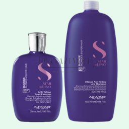 Alfaparf Шампоан за тониране против жълтеене за руса коса 250/1000 мл SDL Blonde Anti-Yellow Shampoo
