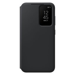 Оригинален калъф Samsung Clear View Cover за Samsung Galaxy S23 Plus - Черен, EF-ZS916CBE