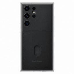 Оригинален гръб Samsung Frame Cover за Samsung Galaxy S23 Ultra - Черен, EF-MS918CBE