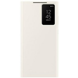 Оригинален калъф Samsung Galaxy S23 Ultra EF-ZS918CU cream Smart View Wallet Case, Бял