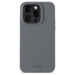 Гръб Holdit Silicone Case за iPhone 14 Pro - Space Gray