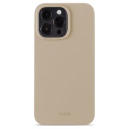 Гръб Holdit Silicone Case за iPhone 14 ProMax - Latte Beige