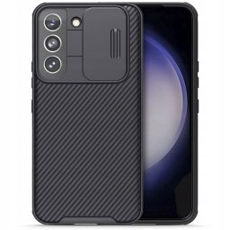 Заден твърд гръб кейс Nillkin Camshield Pro за Samsung Galaxy S23 Plus, черен