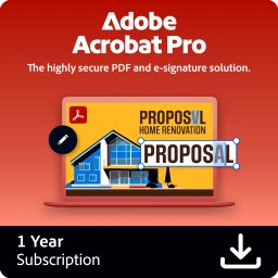 Adobe Acrobat Pro DC 1 Година