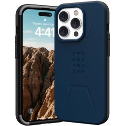 Гръб UAG Civilian MagSafe за iPhone 14 Pro - Син