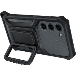 Оригинален гръб Samsung Protective Standing Cover за Samsung Galaxy S23 Plus - Тъмно сив, EF-RS916CBE