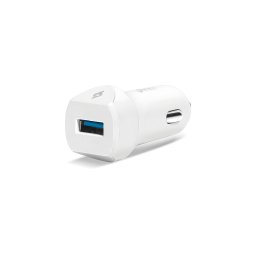 Адаптер за кола 12V ttec SmartCharger In-Car Charger USB-A 18W, QC 3.0 - Бяло