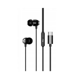 Слушалки XO-EP25 HF Type C, Black