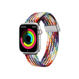 Каишка Dux Ducis Mixture II за Apple Watch 4/5/6/7/SE/8 40/41mm, дъга